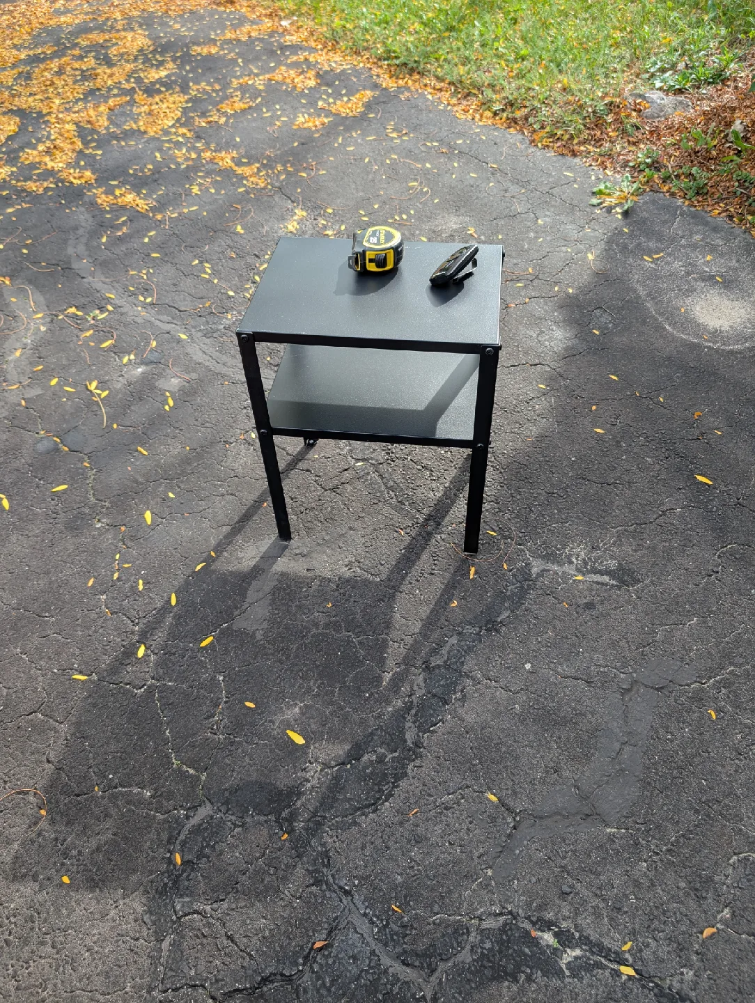 small metal side table thumbnail