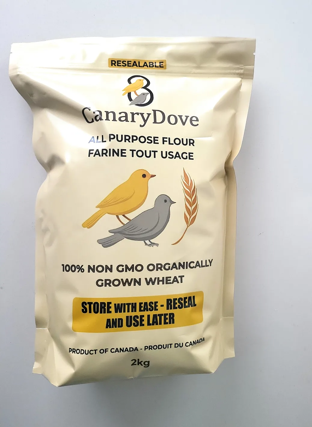 CanaryDove All Purpose Baking Flour - 2kg Bag.  200+ available image indicator(7)