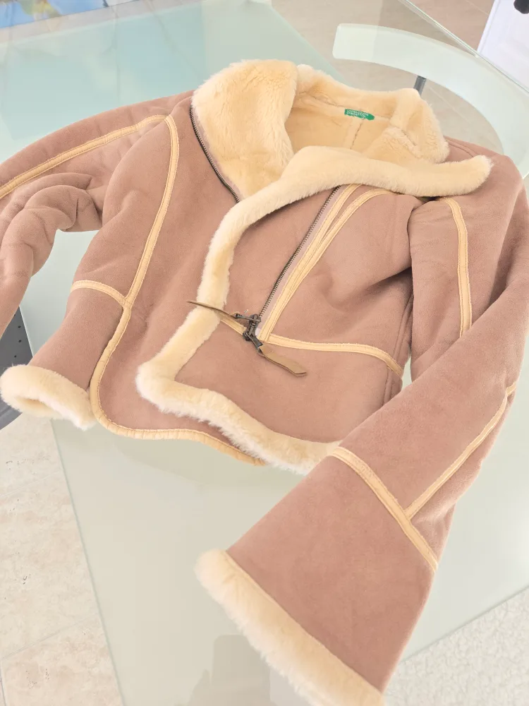 Benetton Shearling Jacket image indicator(3)