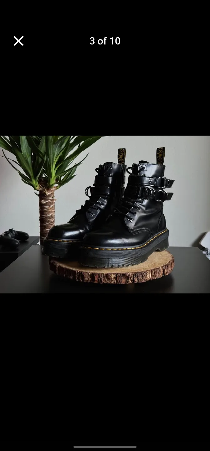 Dr. Martens Buckle Boots, Black image indicator(4)