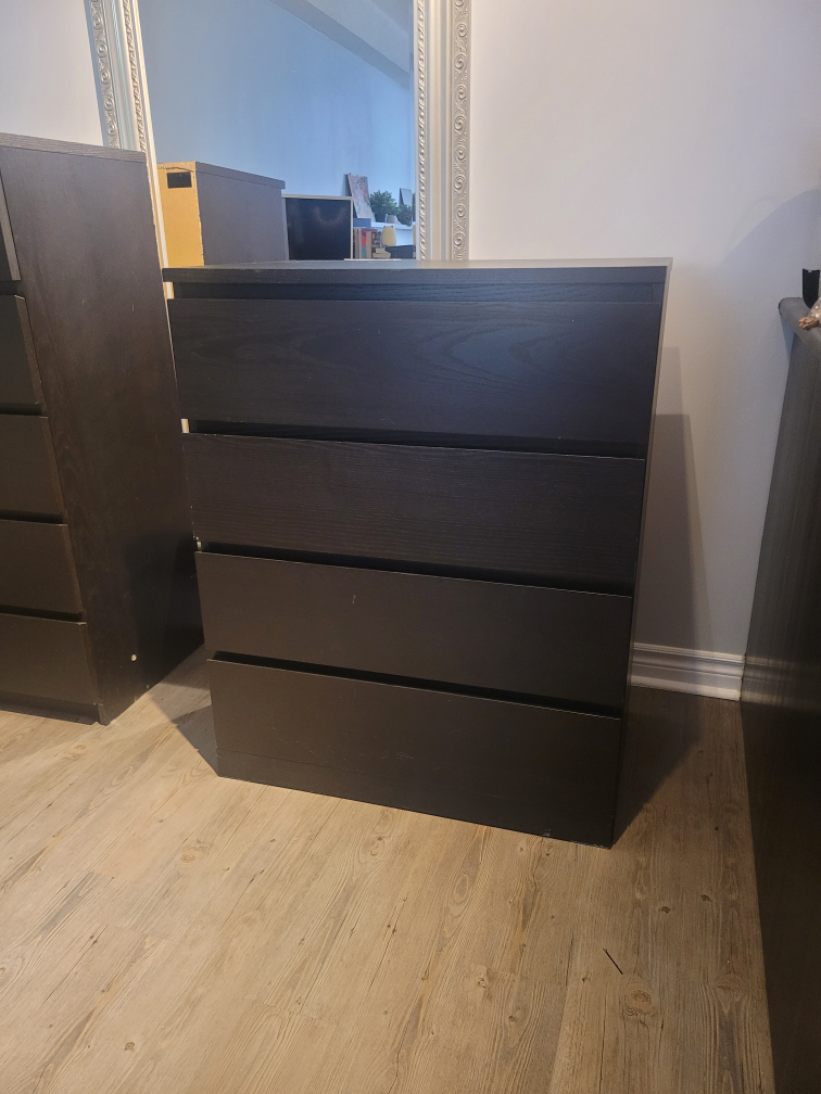 MALM 4-drawer dresser
