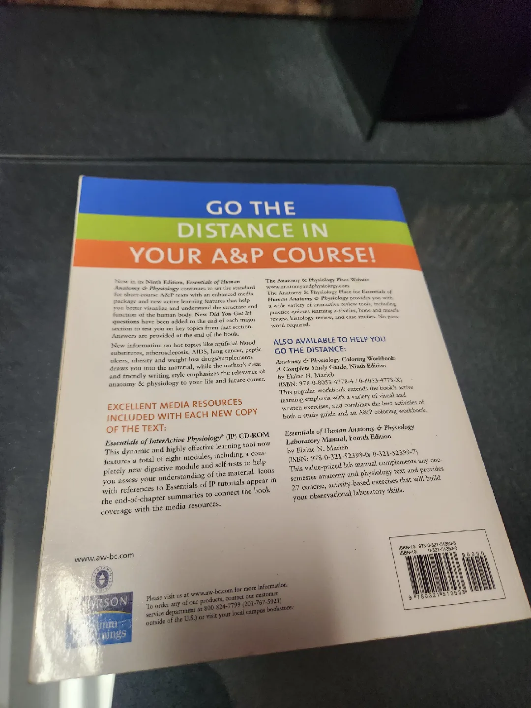 Essentials of Human Anatomy & Physiology, 9th Ed. image indicator(2)