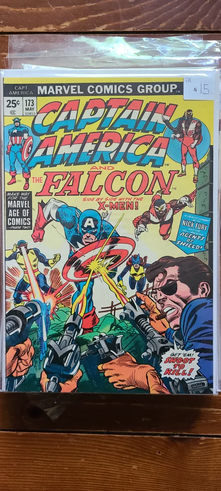 Captain America and Falcon Comic Book thumbnail