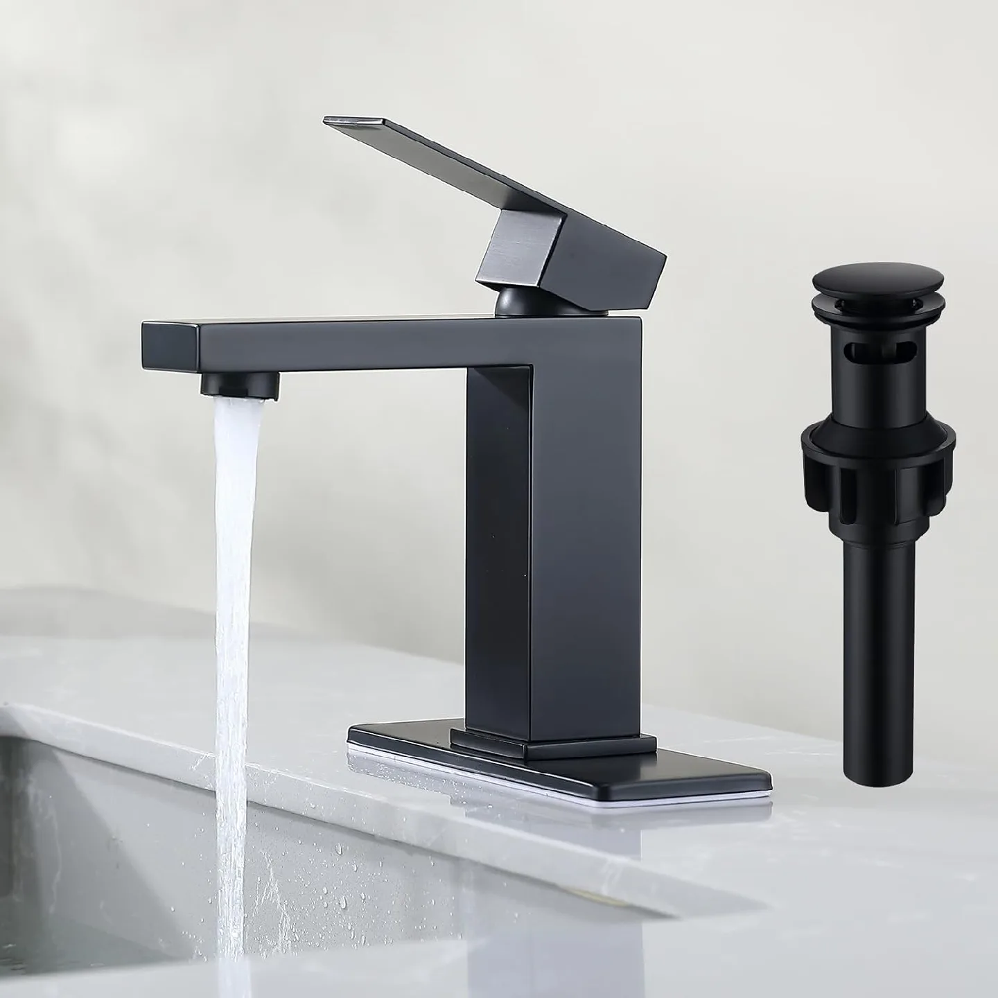 Brand New Matte Black Bathroom Faucet For Sale thumbnail