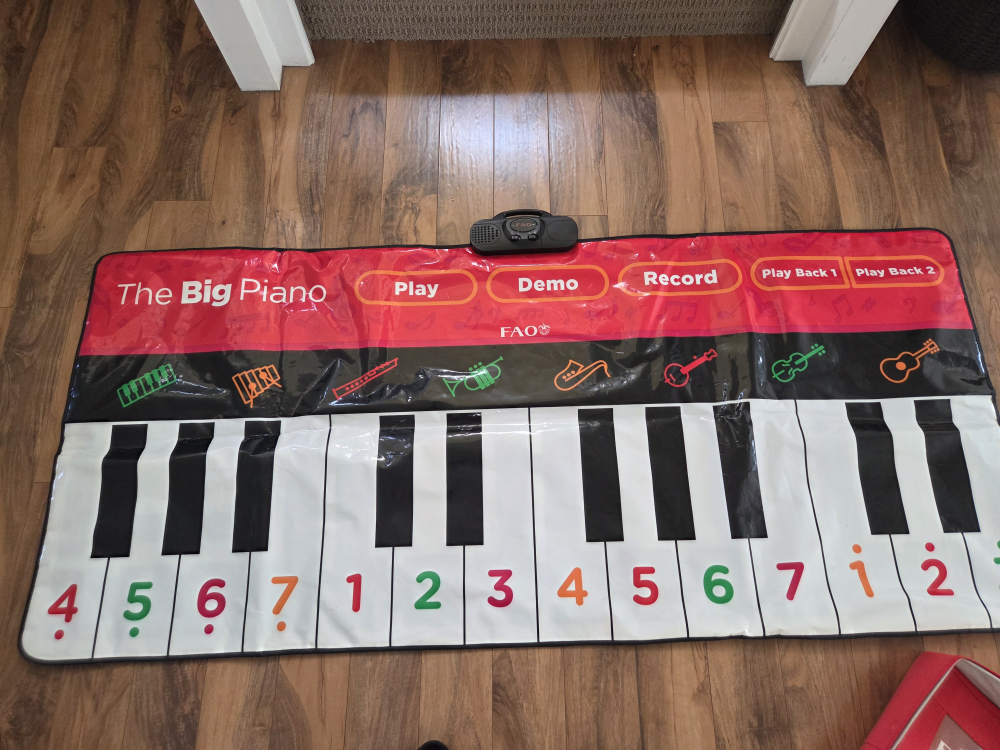 FAO Schwarz Big Piano Mat - photo 2
