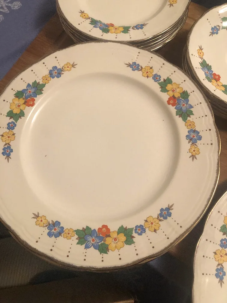 Alfred Meakin “ Royal Marigold “ Bowery 33 pc dining set image indicator(5)