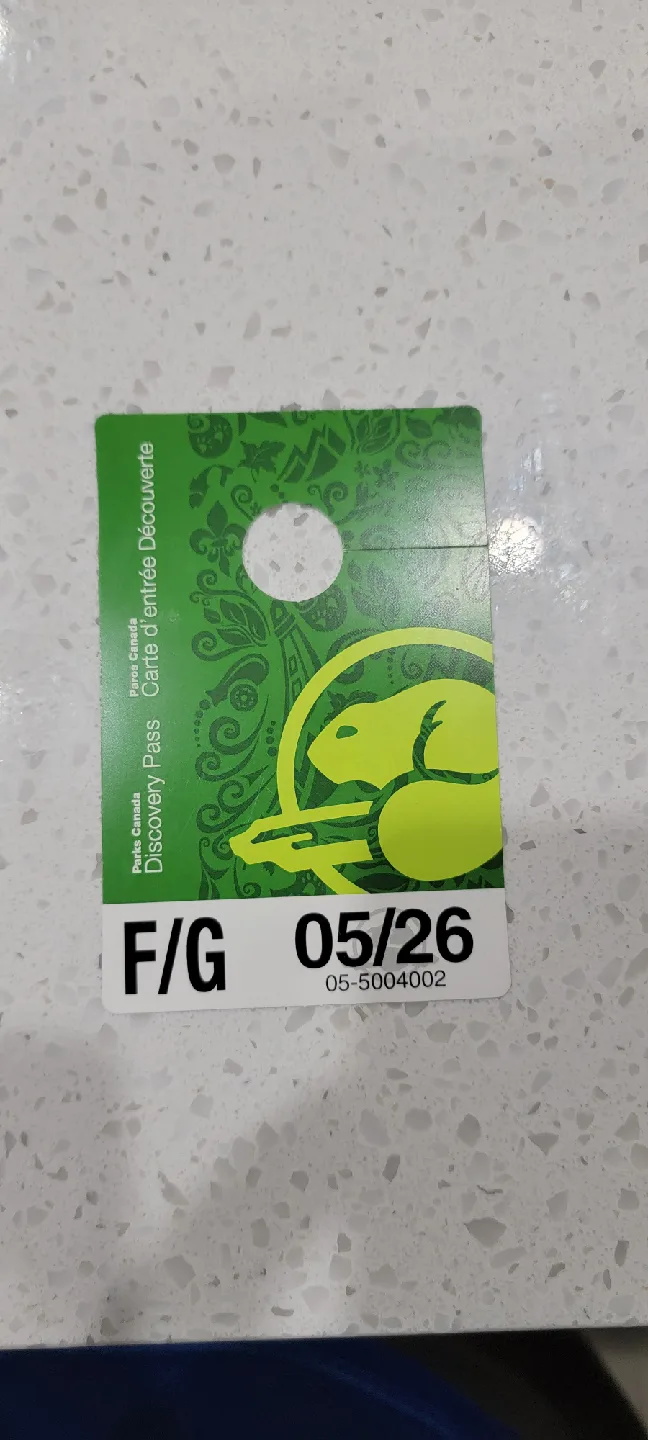 Parks Canada Discovery Pass - Valid Until May 2026