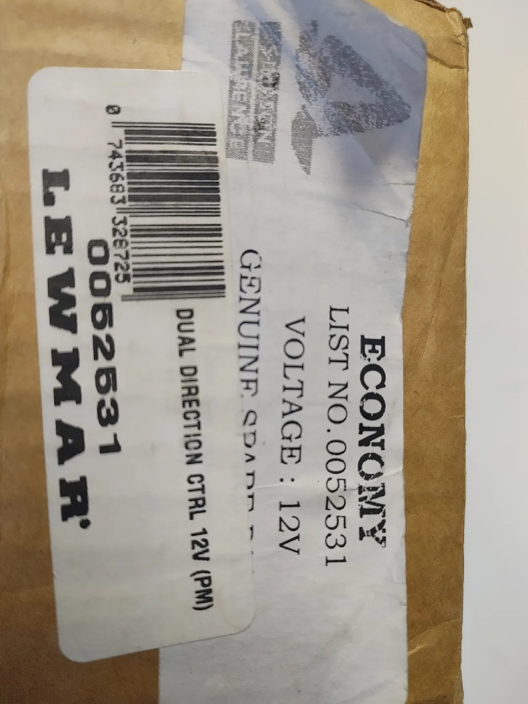 Lewmar 12V SW Windlass Control (Dual Direction) image indicator(10)