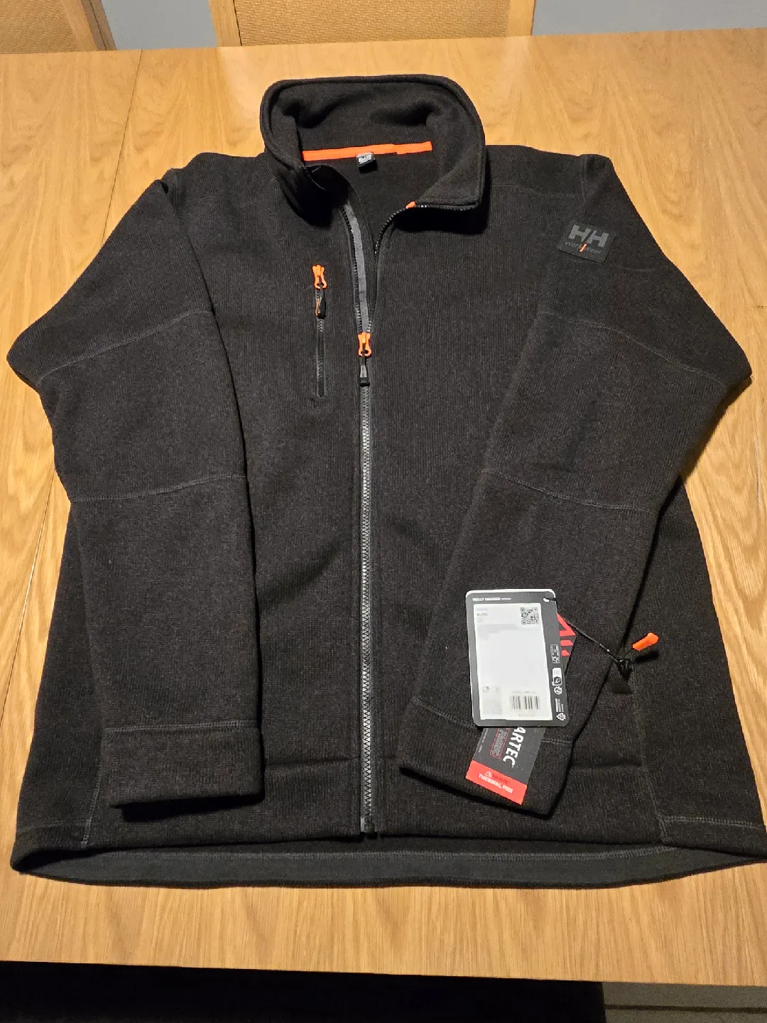 Helly Hansen Kensington Knit Fleece Jacket XL - Black thumbnail