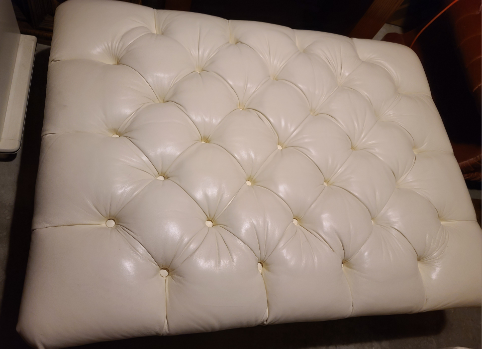 Large square ottoman - photo 2