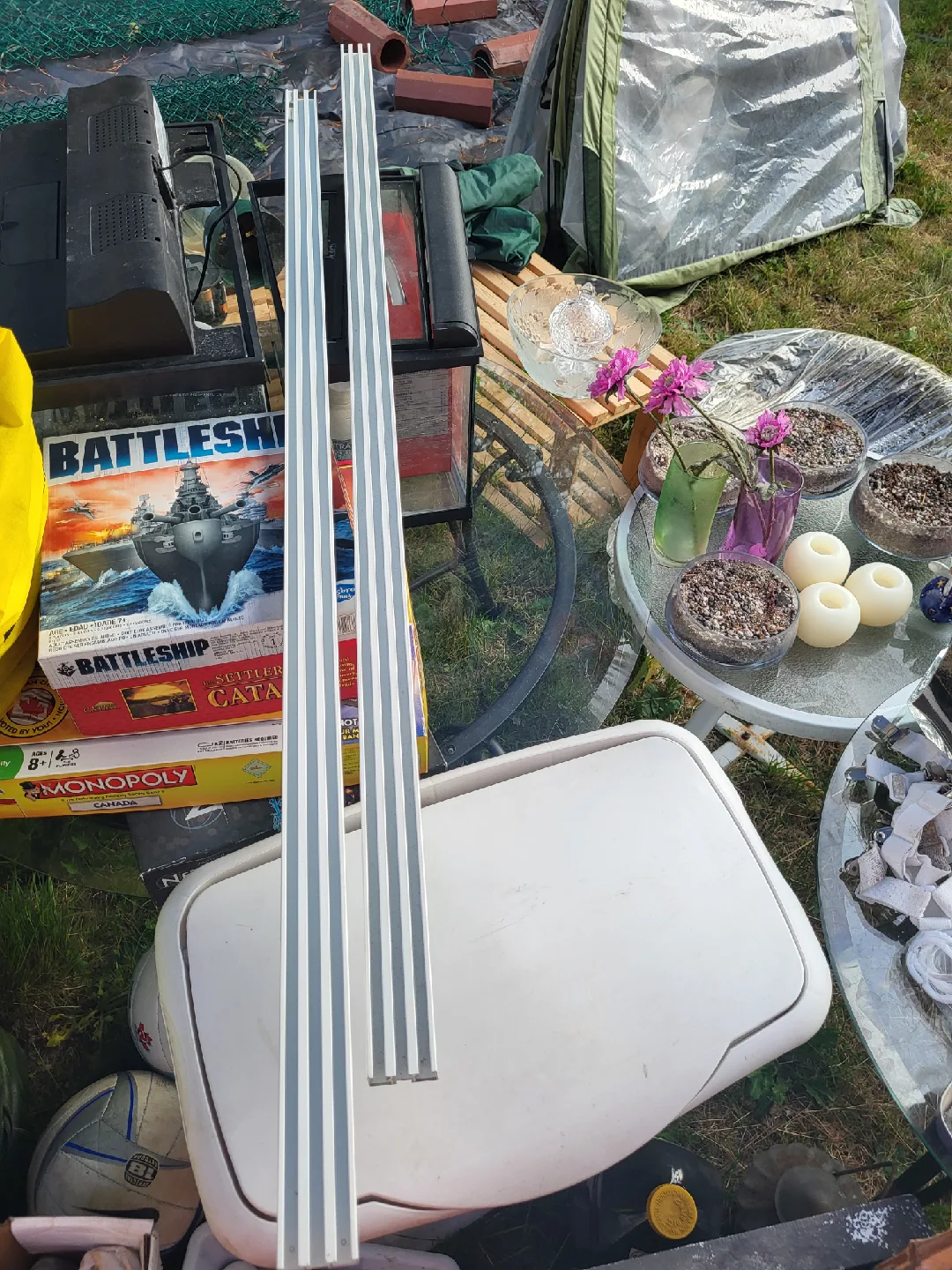 IKEA Corner Room Divider Set of 6 curtains and two Rods image indicator(4)