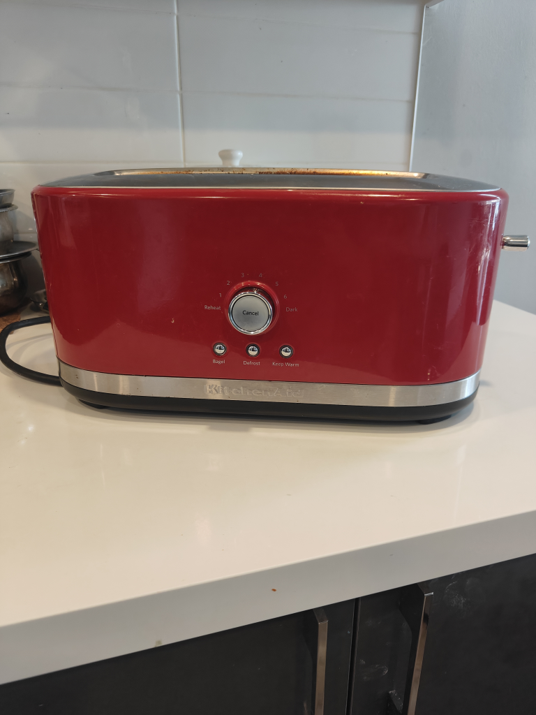 KitchenAid Red Toaster