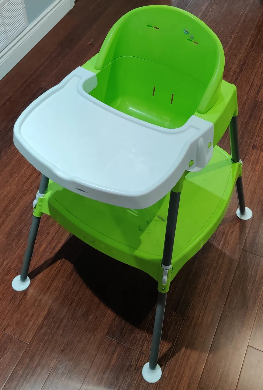 Kids high chair which converts to Activity Table and Chair Set image indicator(2)