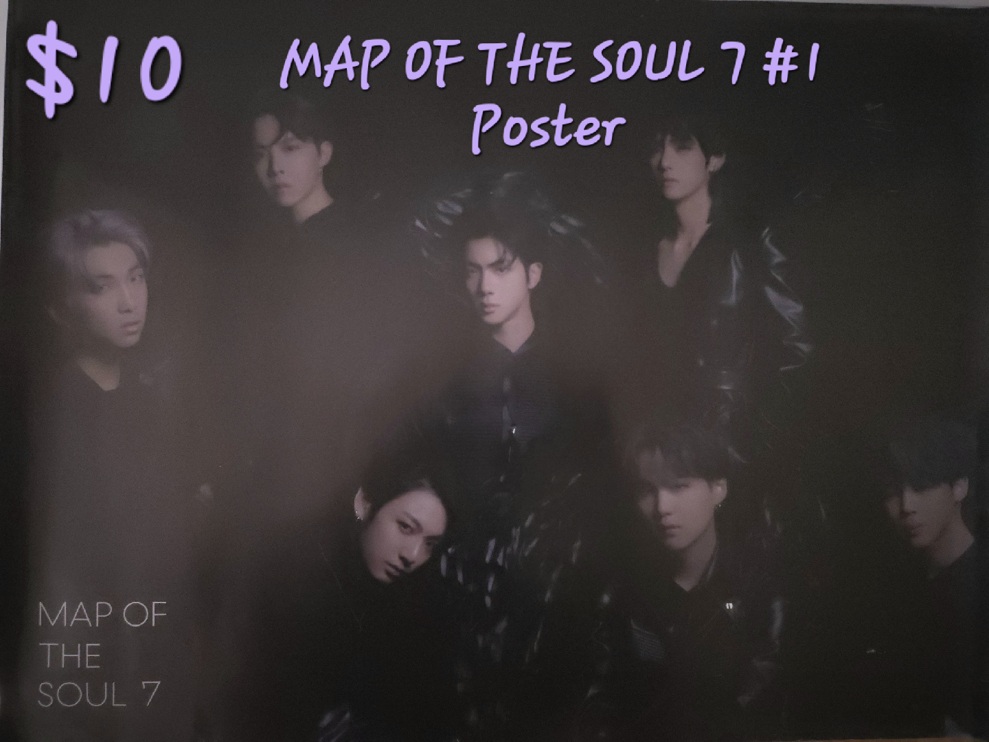 BTS Map of the Soul 7 Poster