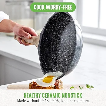 NEW in box GreenLife Arte Cookware Set - photo 3