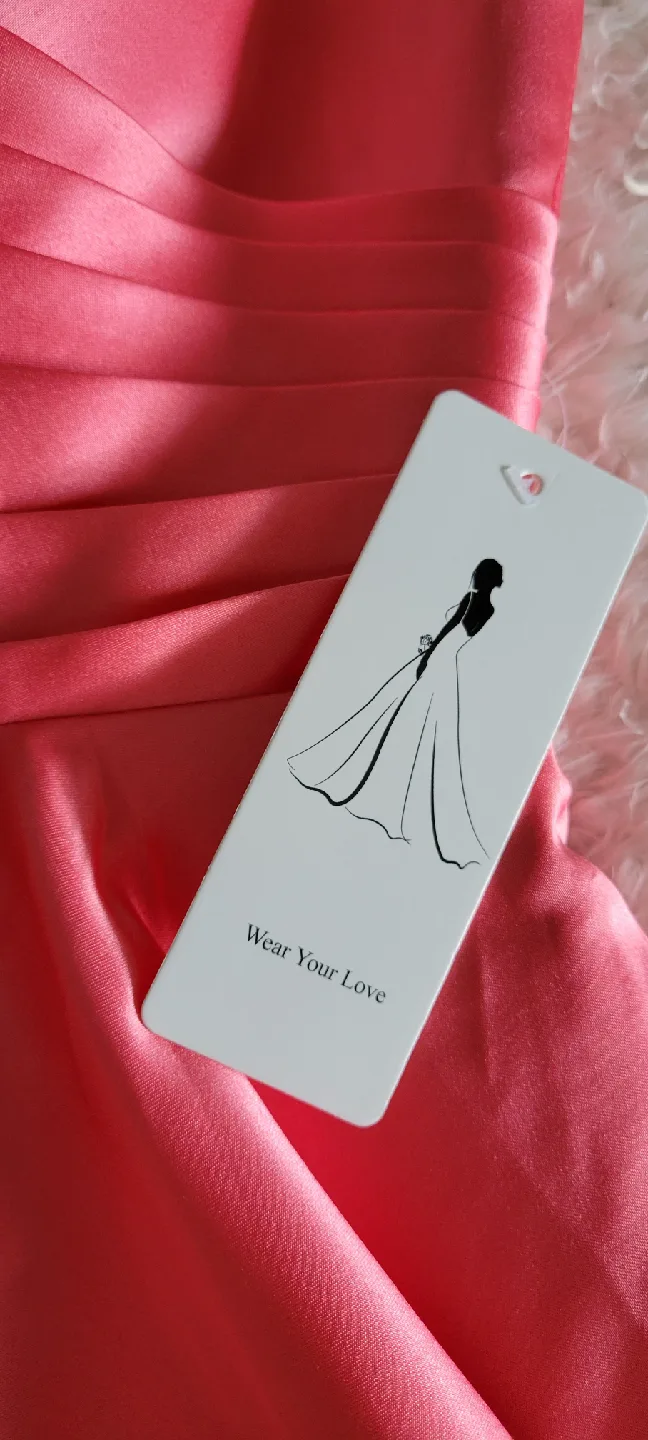 BNWT Coral Formal Dress with Corset Back and Hidden Pockets image indicator(7)