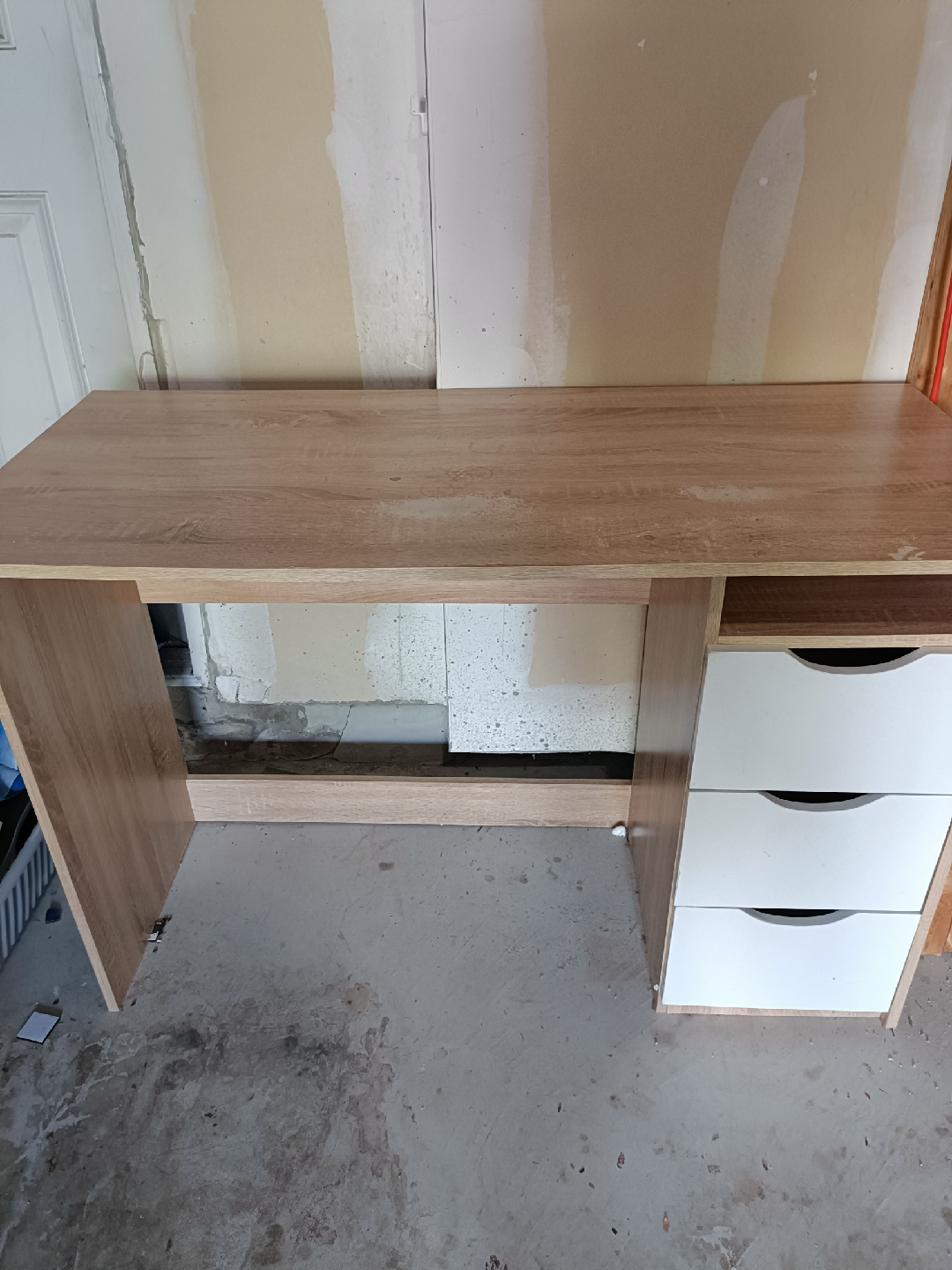 Wooden Desk with Drawers - photo 4