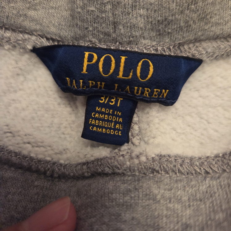Polo Ralph Lauren Grey Sweatpants - Size 3/3T - photo 2