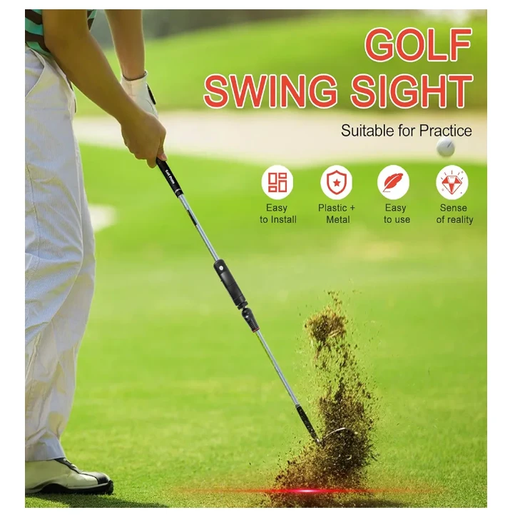 GOLF PUTTER AID, LASERS PUTTING TRAINER, SWING SIGHT AID - photo 3