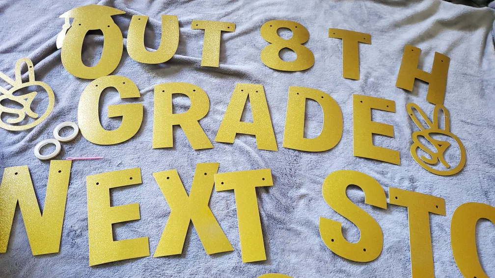 Gold Out 8th Grade Next Stop High School Banner image indicator(3)