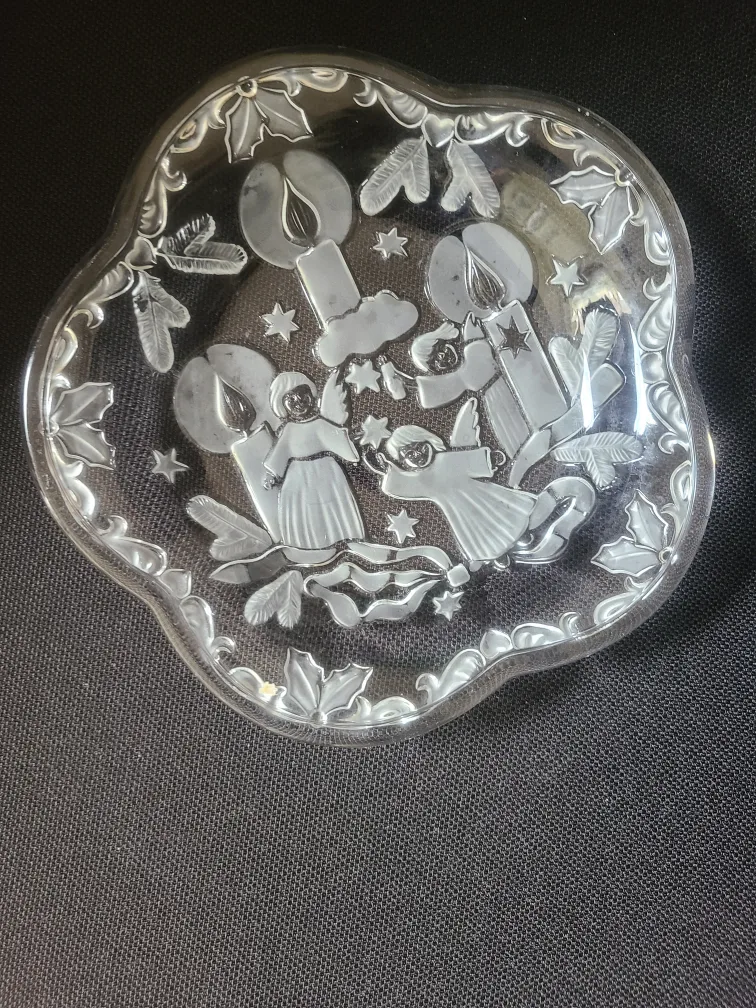 Vintage Mikasa Crystal Glass Candy dish thumbnail
