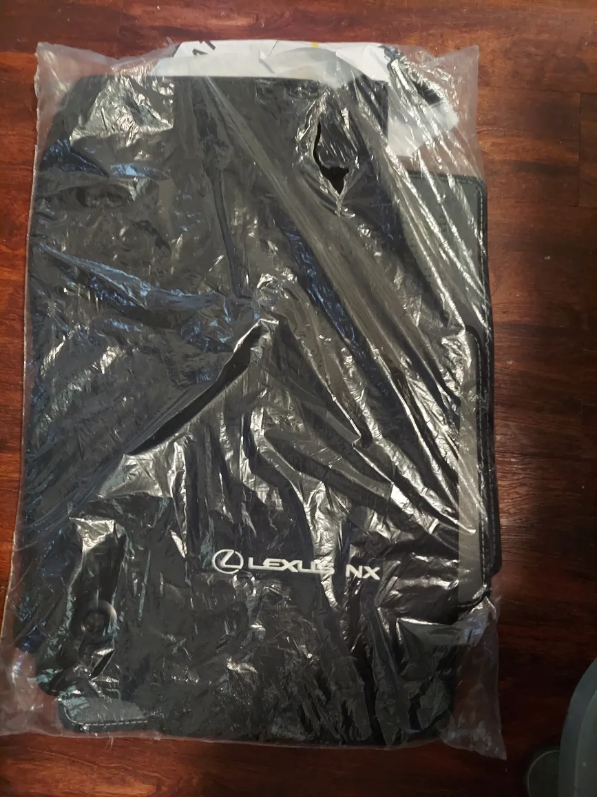 Lexus NX Black Floor Mats - Brand New! thumbnail