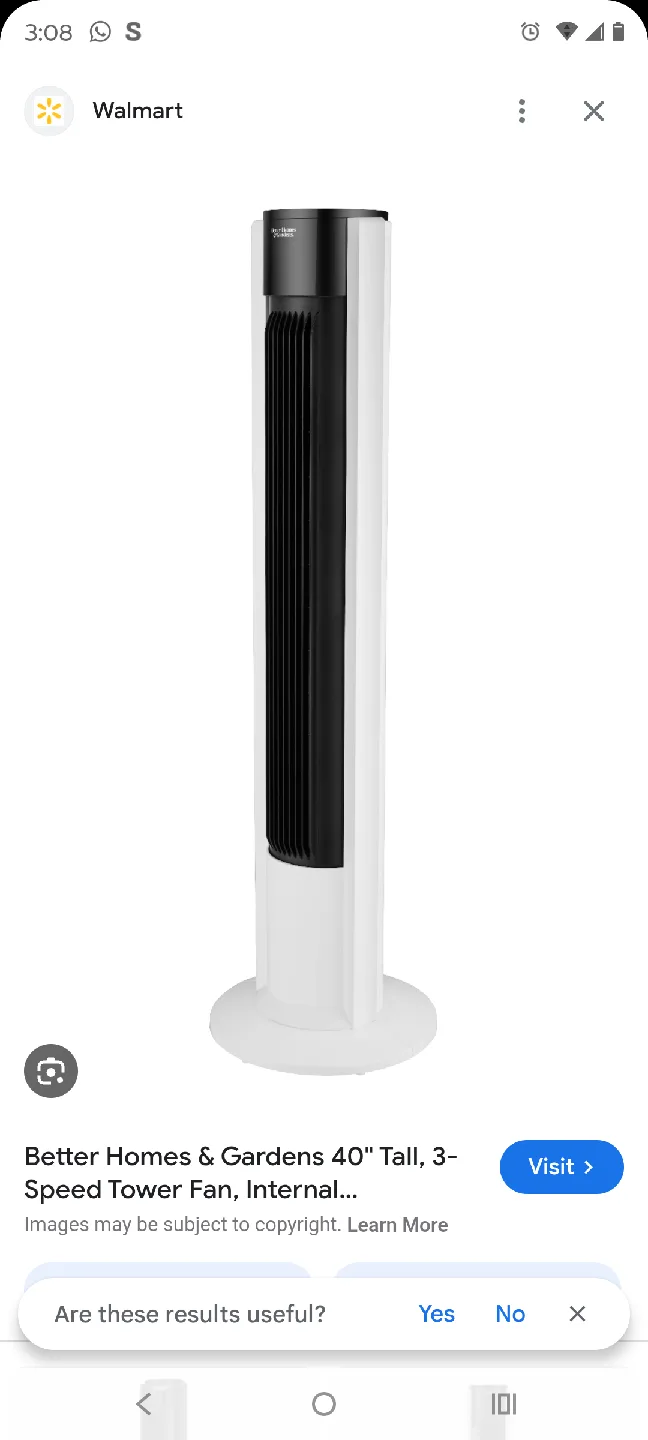 Better Homes & Gardens 40" Tower Fan thumbnail