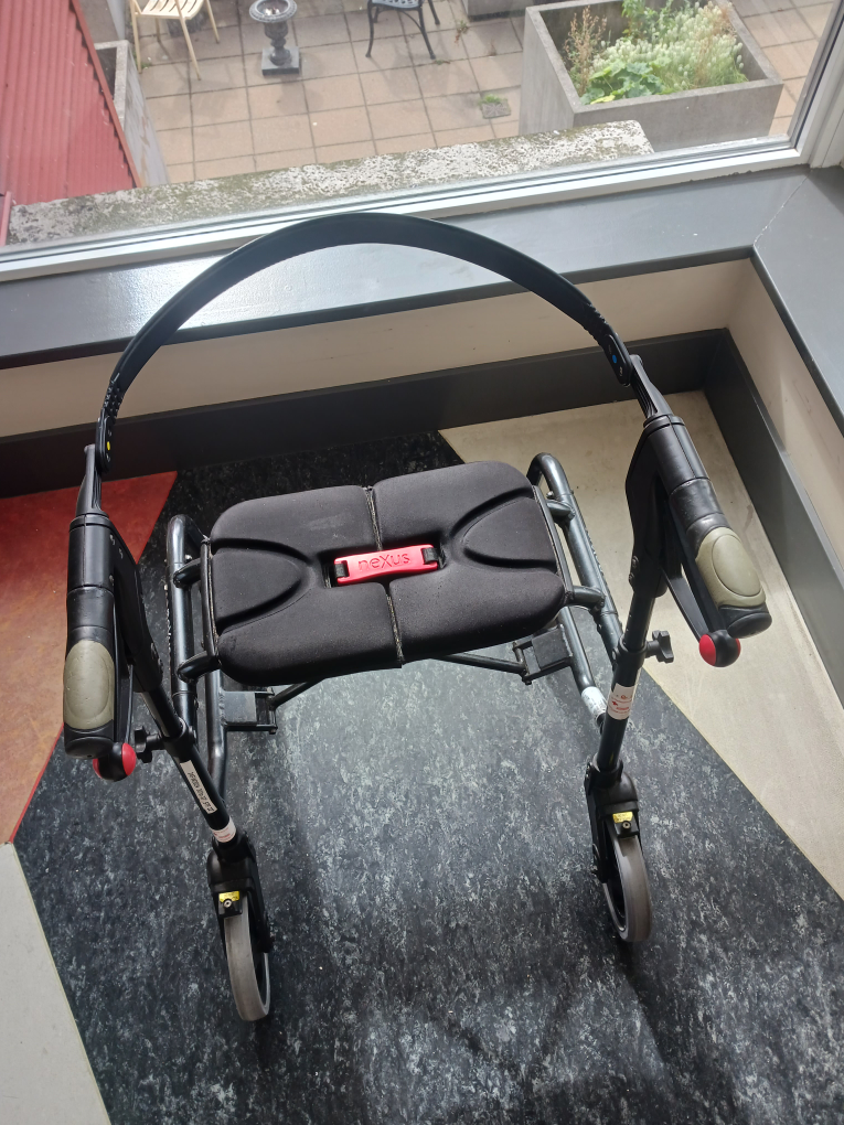 Nexus Medical  Walker with Seat (Collapsible)