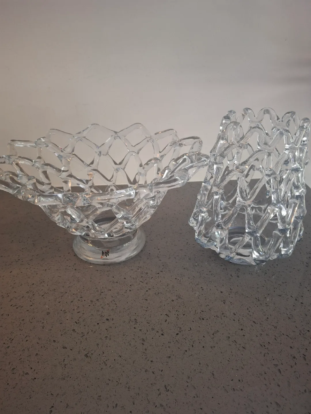 hqt Crystal Bowl and Vase Set image indicator(2)