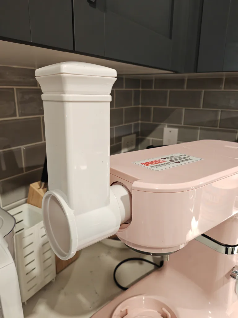 Hauswirt Pink Stand Mixer with grinder attachments image indicator(3)