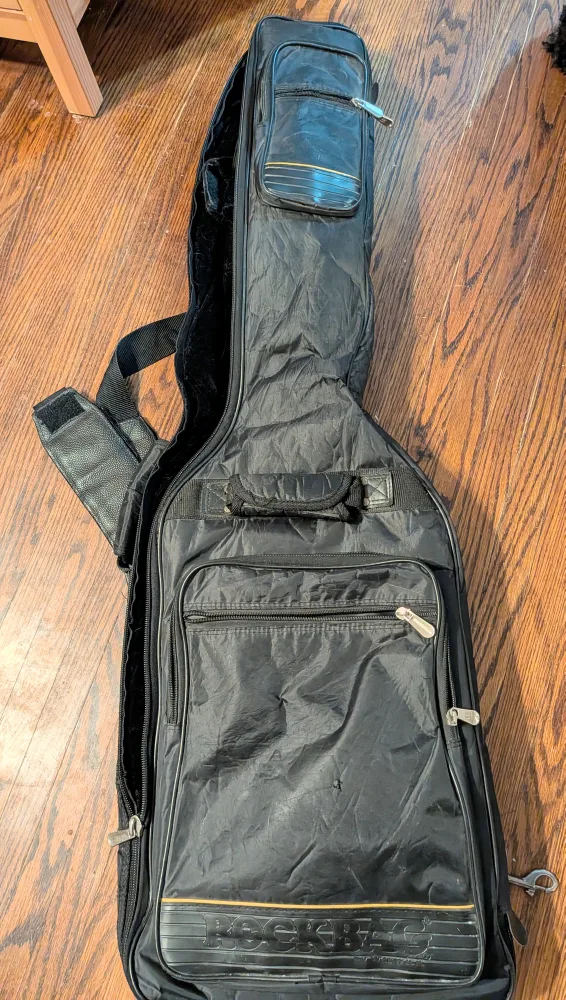 Used Rock Bag soft electric Guitar Case - Black thumbnail