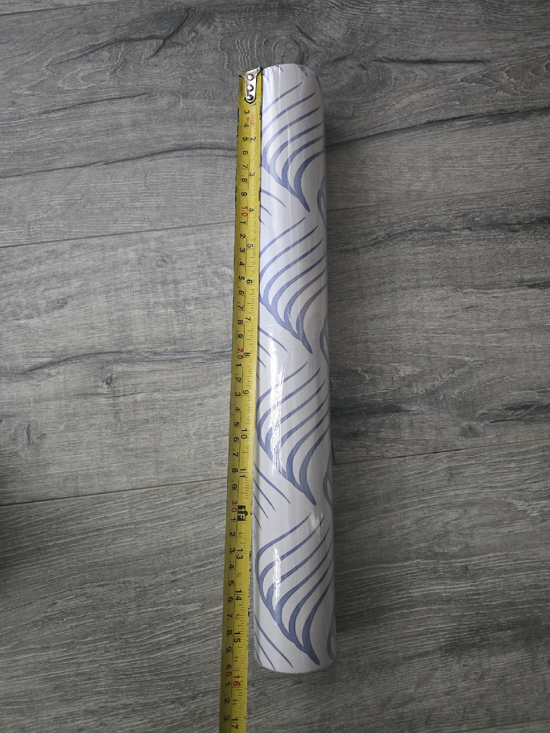 Wallpaper Roll - Blue Wave Pattern - photo 2