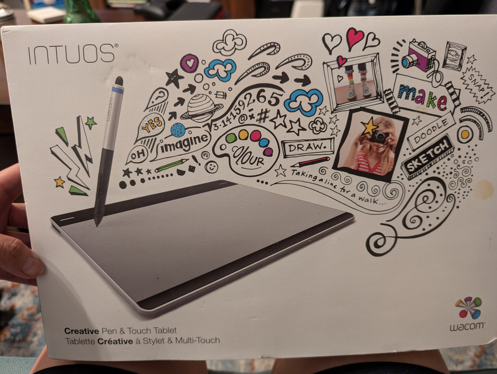 Wacom Intuos Creative Pen & Touch Tablet