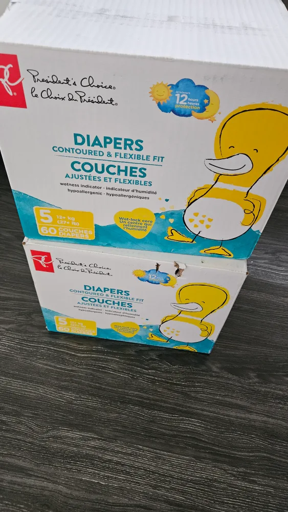 President's Choice Size 5 Diapers (12+ kg) image indicator(2)