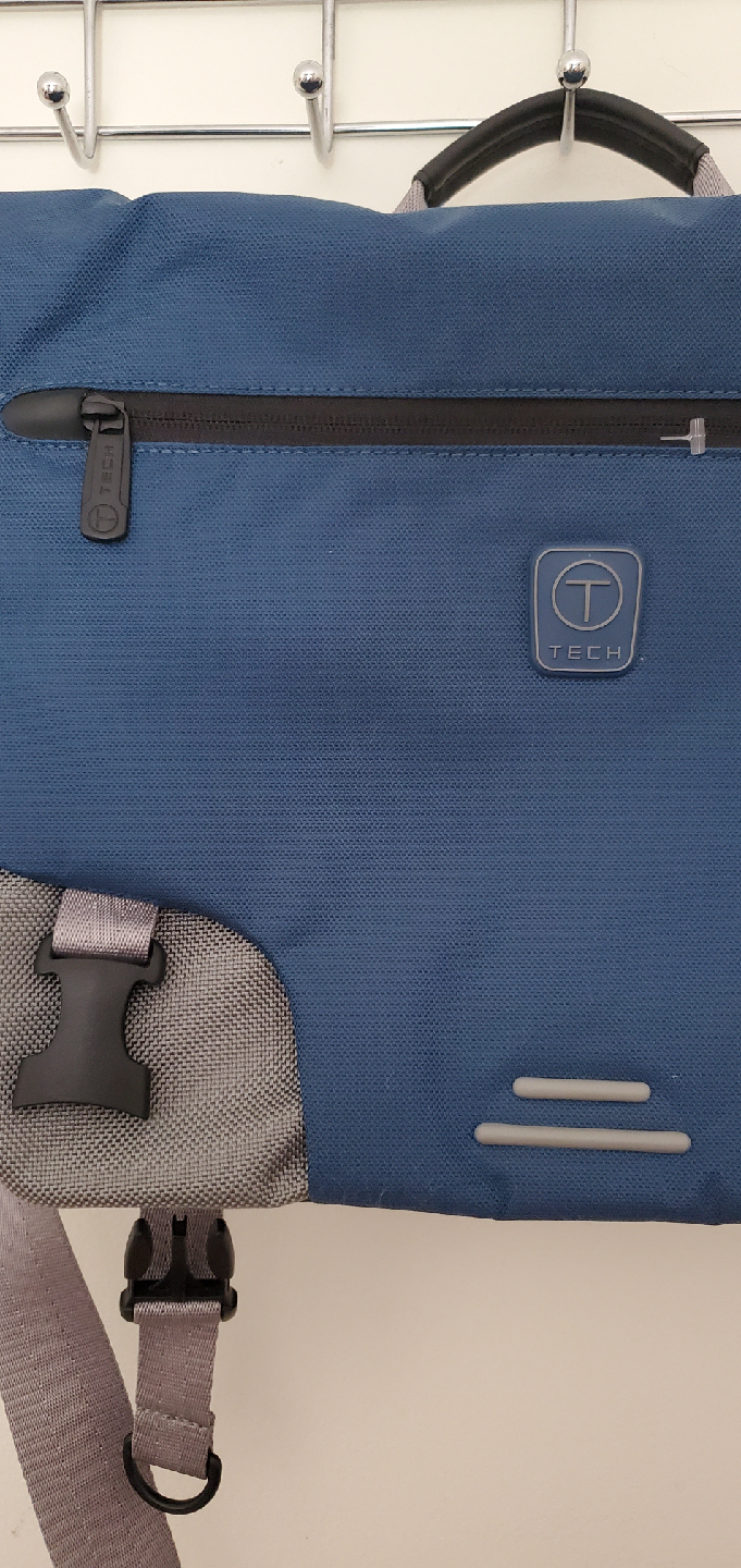 T-Tech Blue Messenger Bag - photo 3