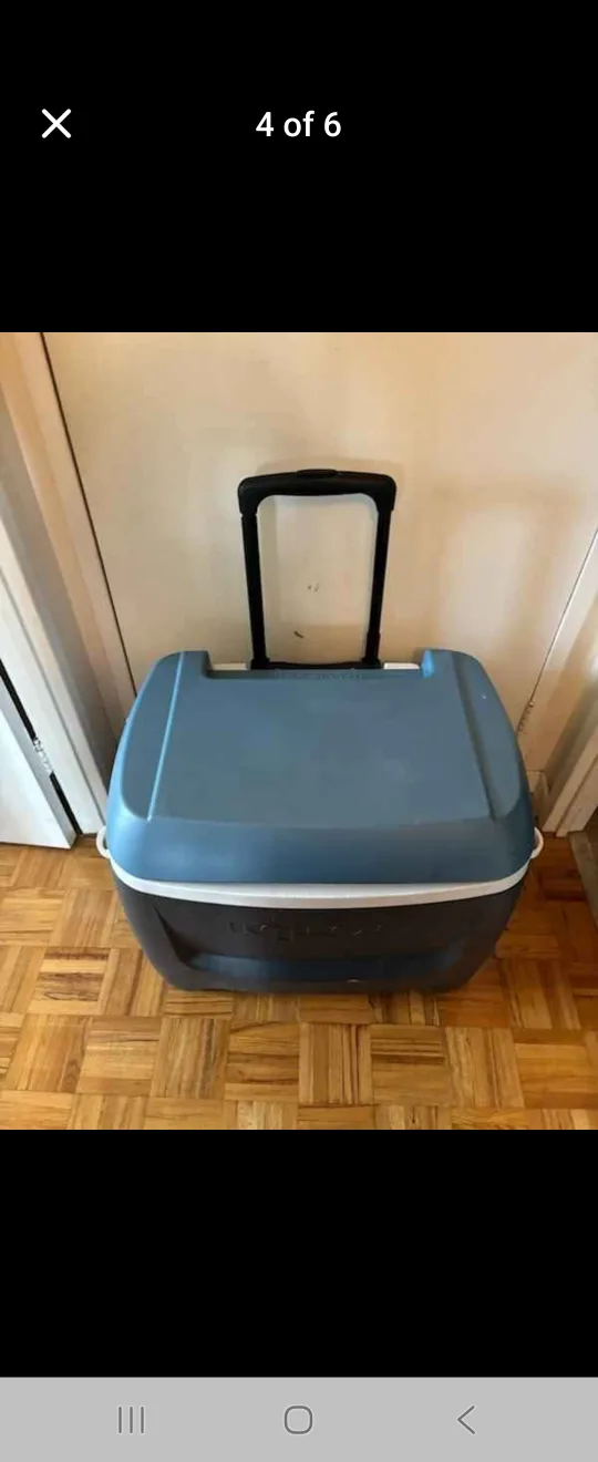 GUC Igloo MaxCold 62 QT (58 Litre) Wheeled Cooler! thumbnail