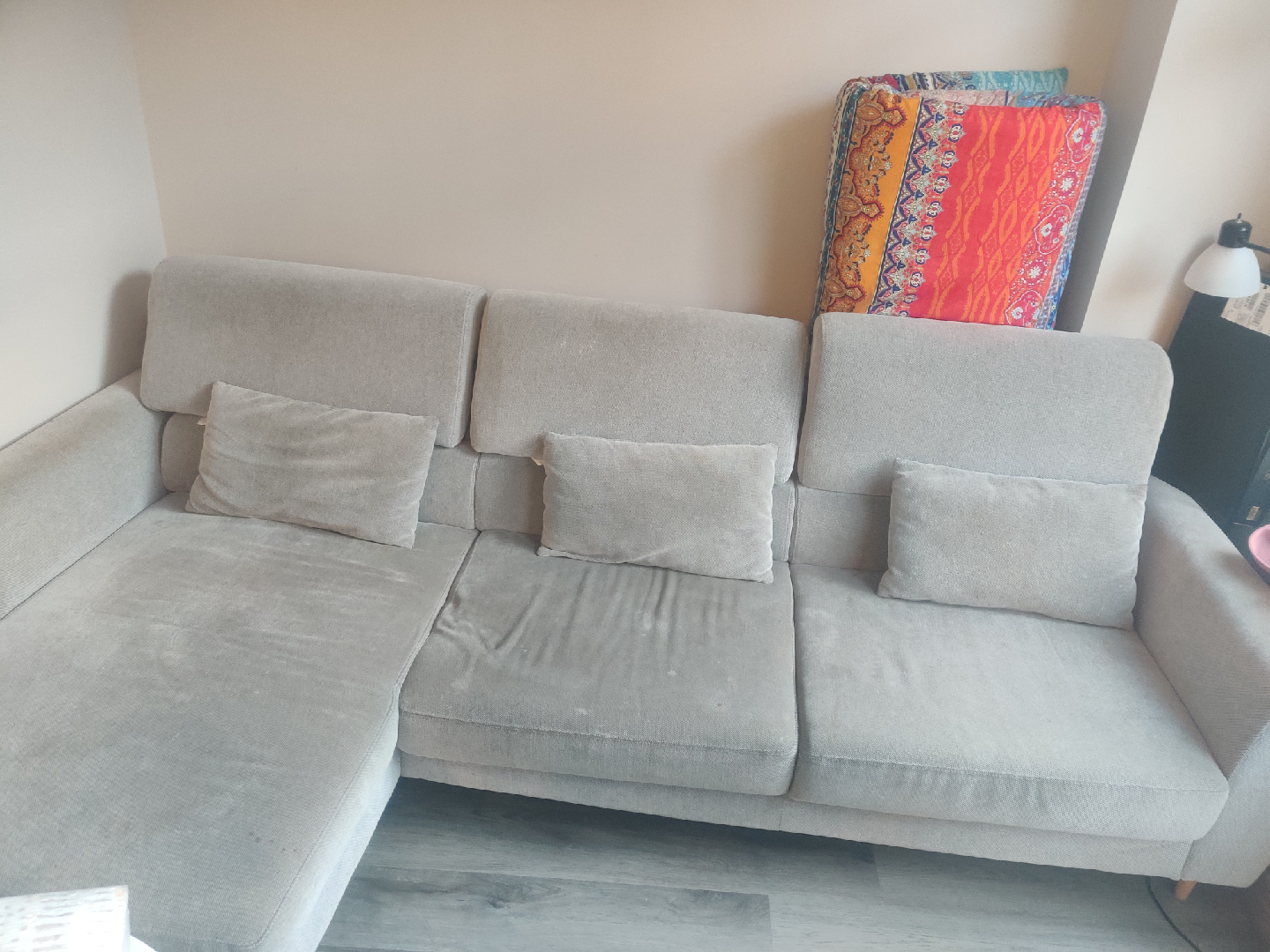 Sectional Sofa - Light Gray - photo 3