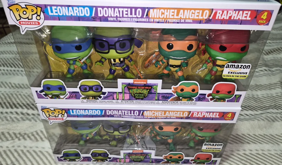 Funko POP! Teenage Mutant Ninja Turtles glow Amazon Exclusive thumbnail