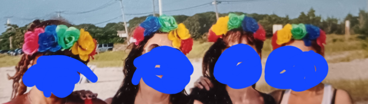 Flower Headband - Rainbow #3 - photo 2