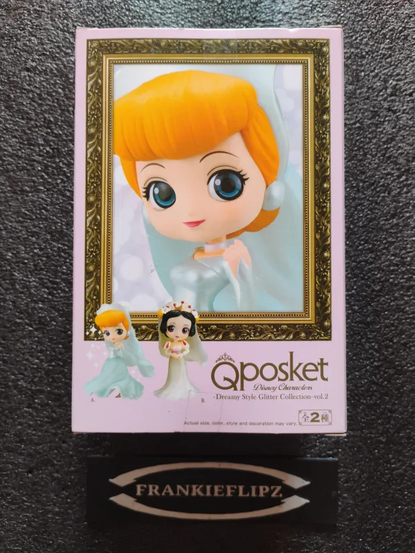 Qposket Disney Characters Dreamy Glitter Cinderella