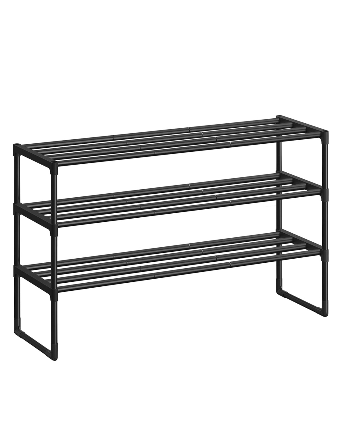 SONGMICS 3-Tier Shoe Rack Organizer - photo 3