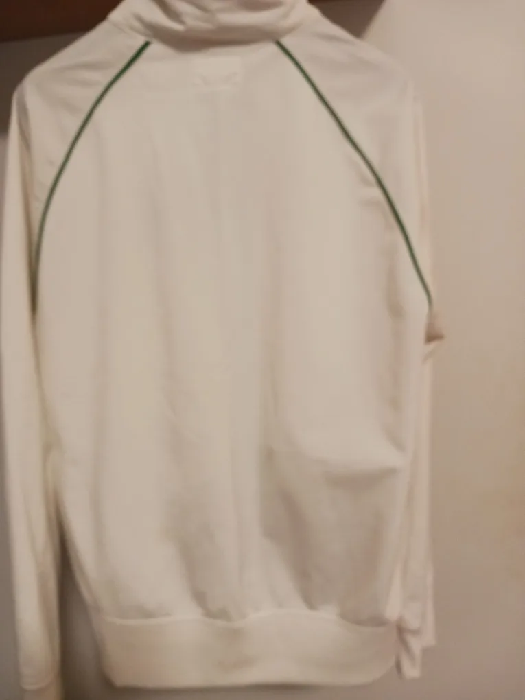 American Eagle White & Green Track Jacket image indicator(2)