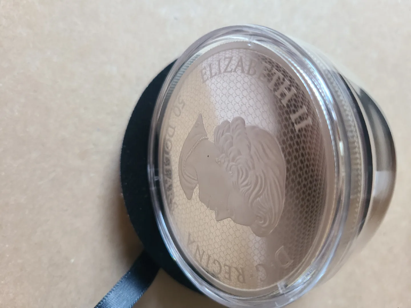 The Hummingbird and the Bloom 5oz Pure Silver Coin image indicator(6)