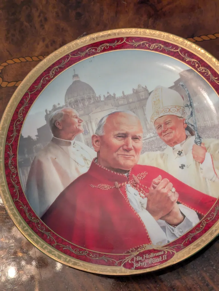 His Holiness John Paul II Plate thumbnail