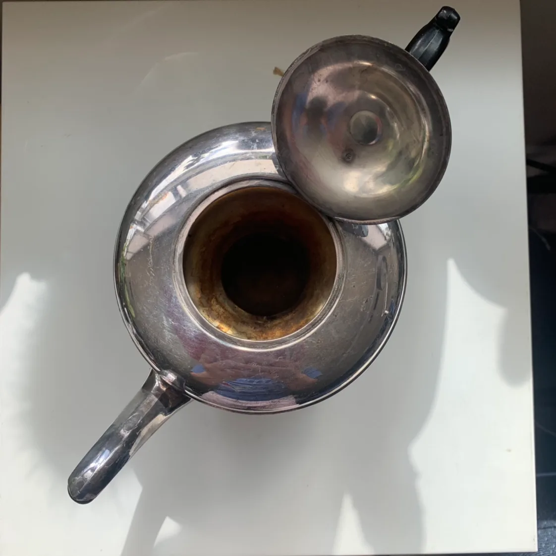 Antique silver plated tea service image indicator(2)