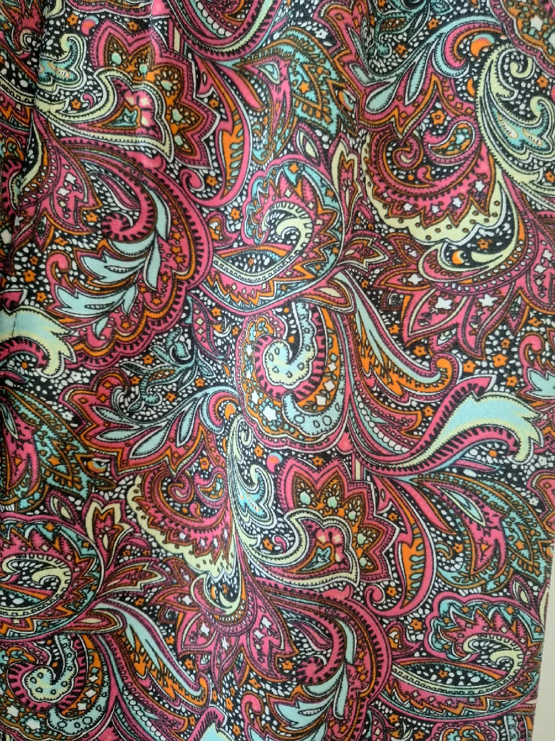 Cozy Brand Patterned, Fur Lined Leggings - szXL x2 image indicator(5)