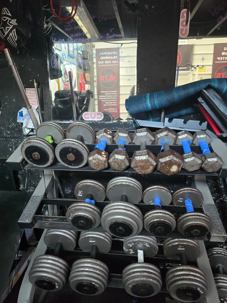 steel dumbbells and Ivanko Rack image indicator(7)