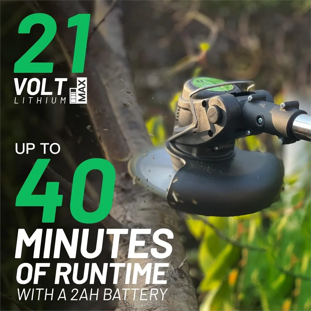 Weed Eater Grass Trimmer, 3-in-1 Cordless. image indicator(5)