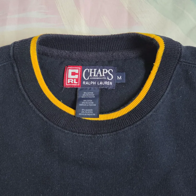 Chaps Ralph Lauren Black Sweatshirt image indicator(2)