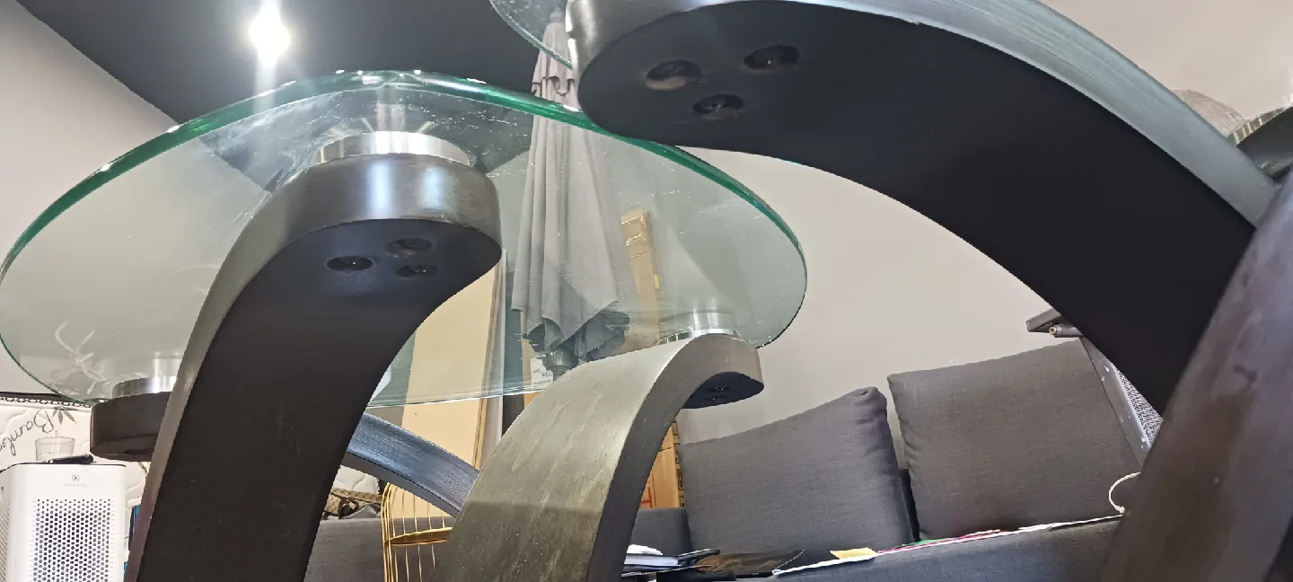 Pair of Glass Top Accent Tables image indicator(7)